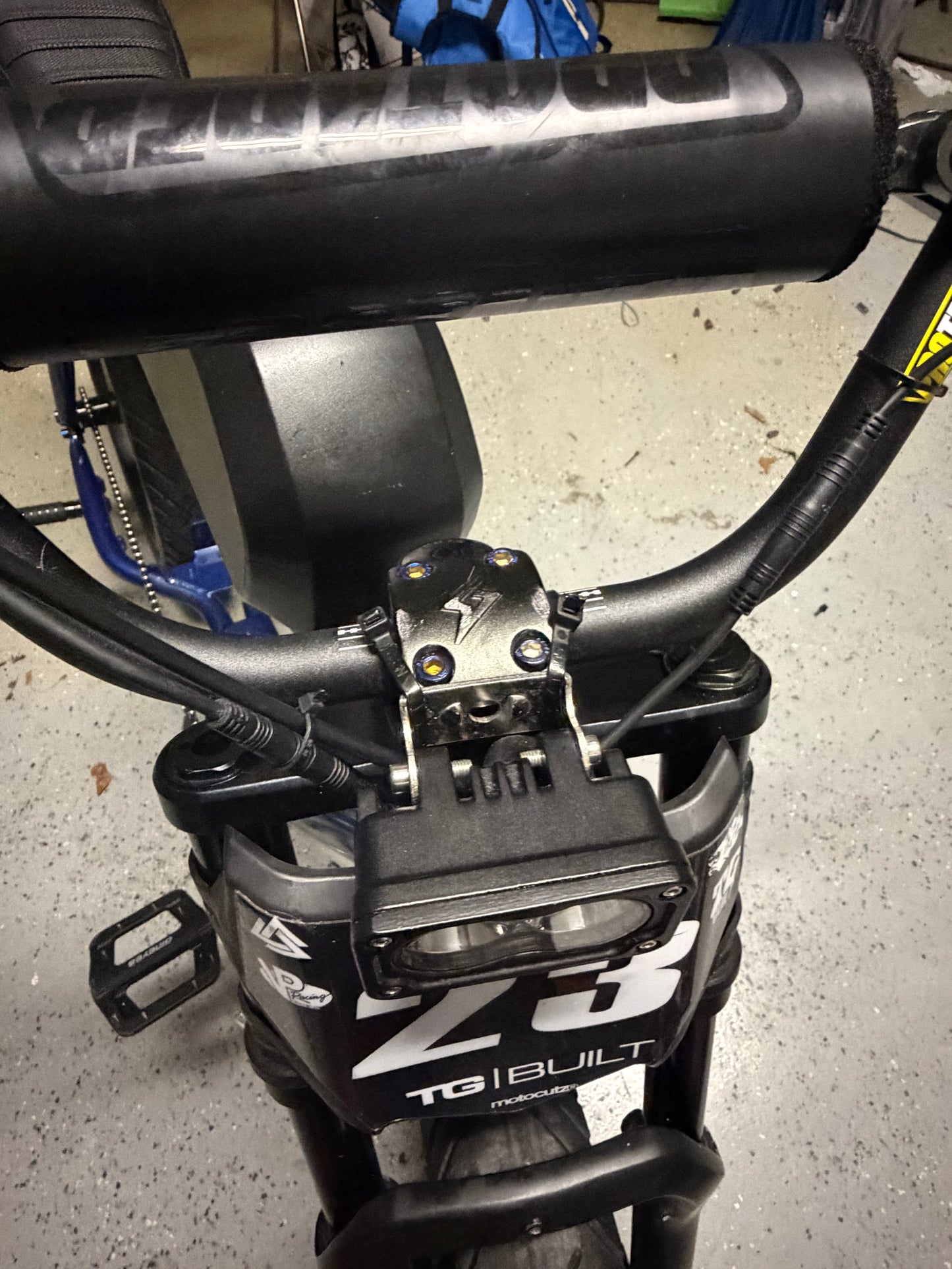 Titanium bar clamp bolts super 73/macfox