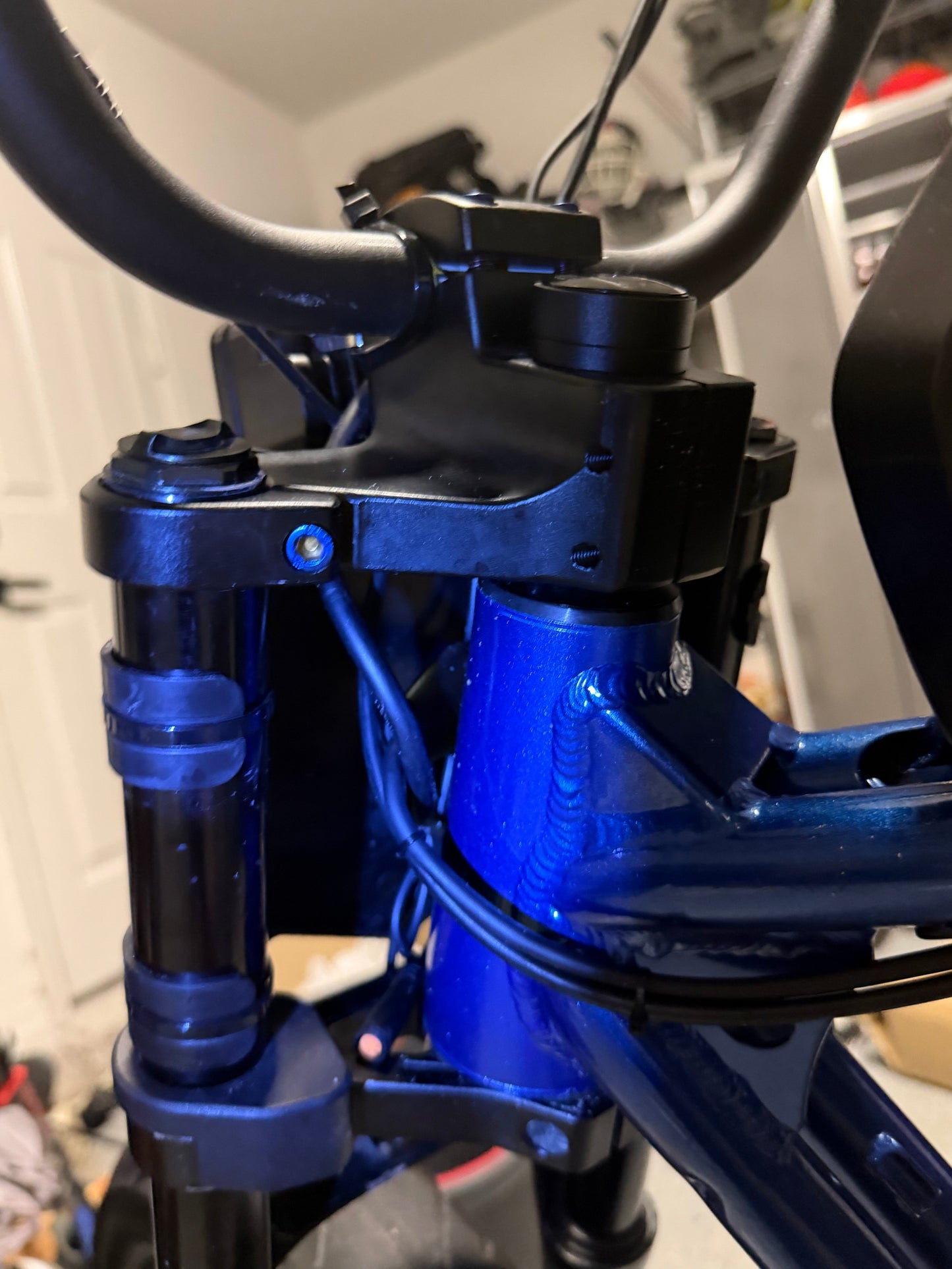 E-bike  front fork titanium ￼