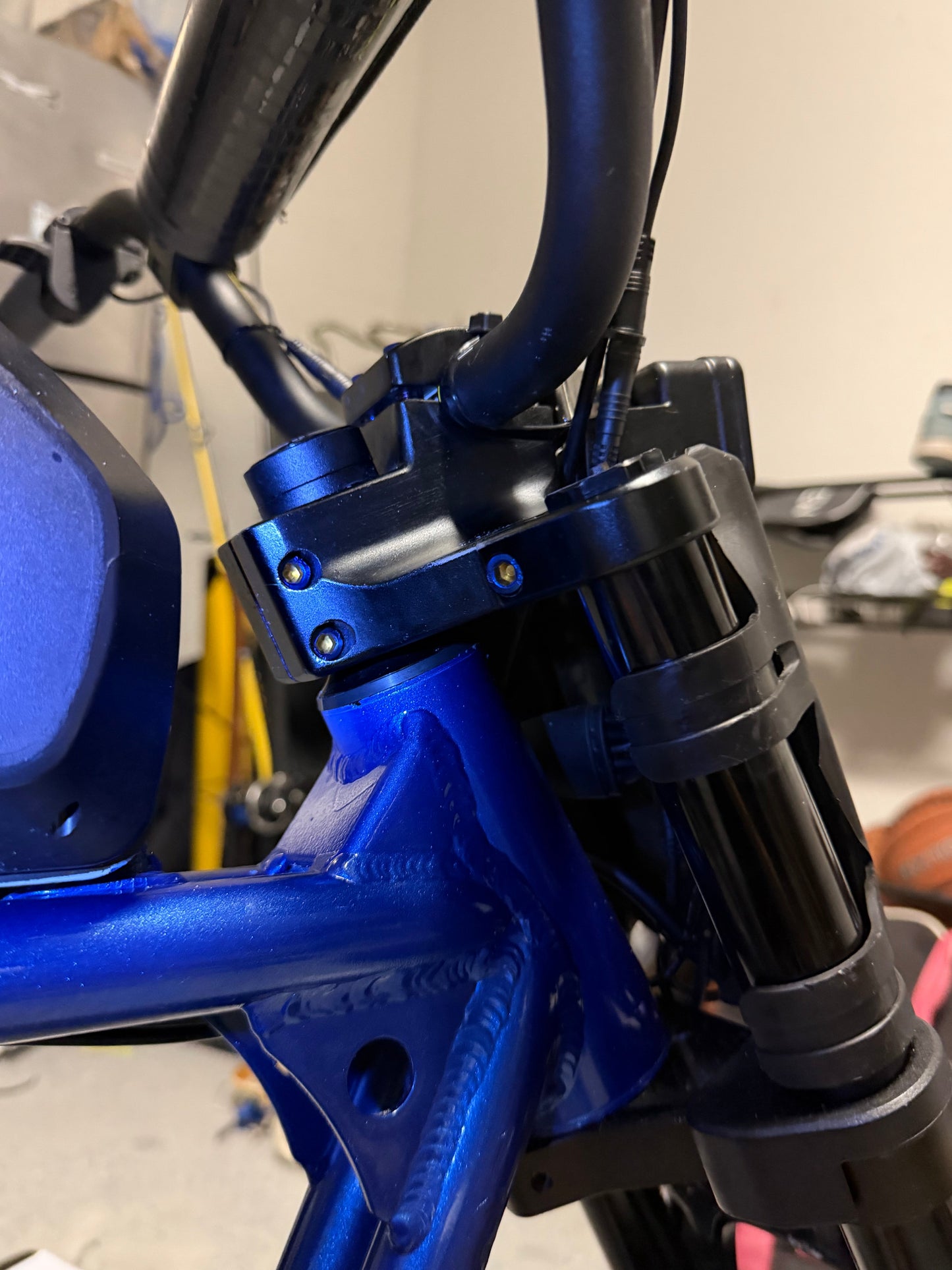 E-bike  front fork titanium ￼