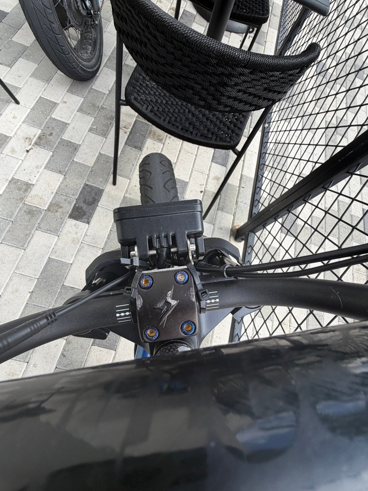 Titanium bar clamp bolts super 73/macfox