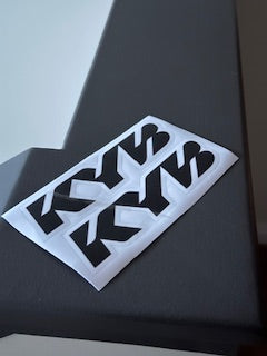 KYB fork decals